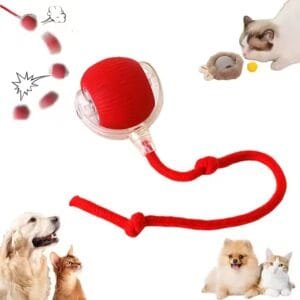 BOLA INTERACTIVA PARA GATOS Y PERROS