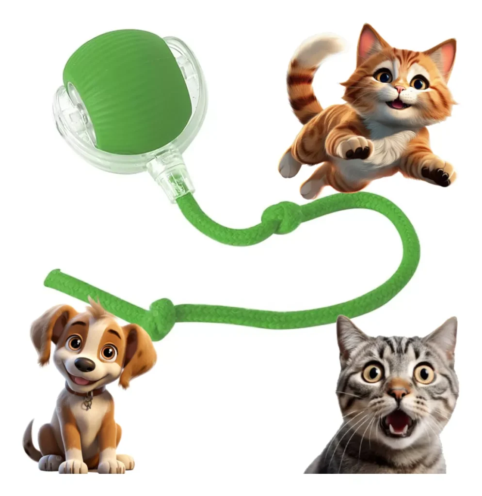 BOLA INTERACTIVA PARA GATOS Y PERROS